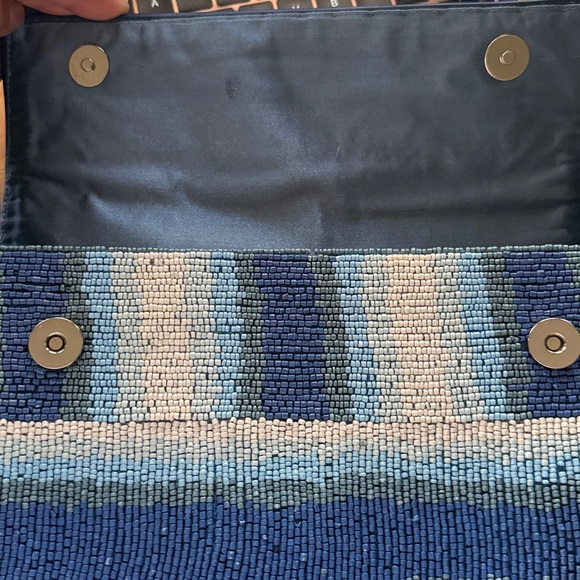 LIKE NEW STAUD Tommy Beaded Bag, Ride the Wave - Picture 8 of 9